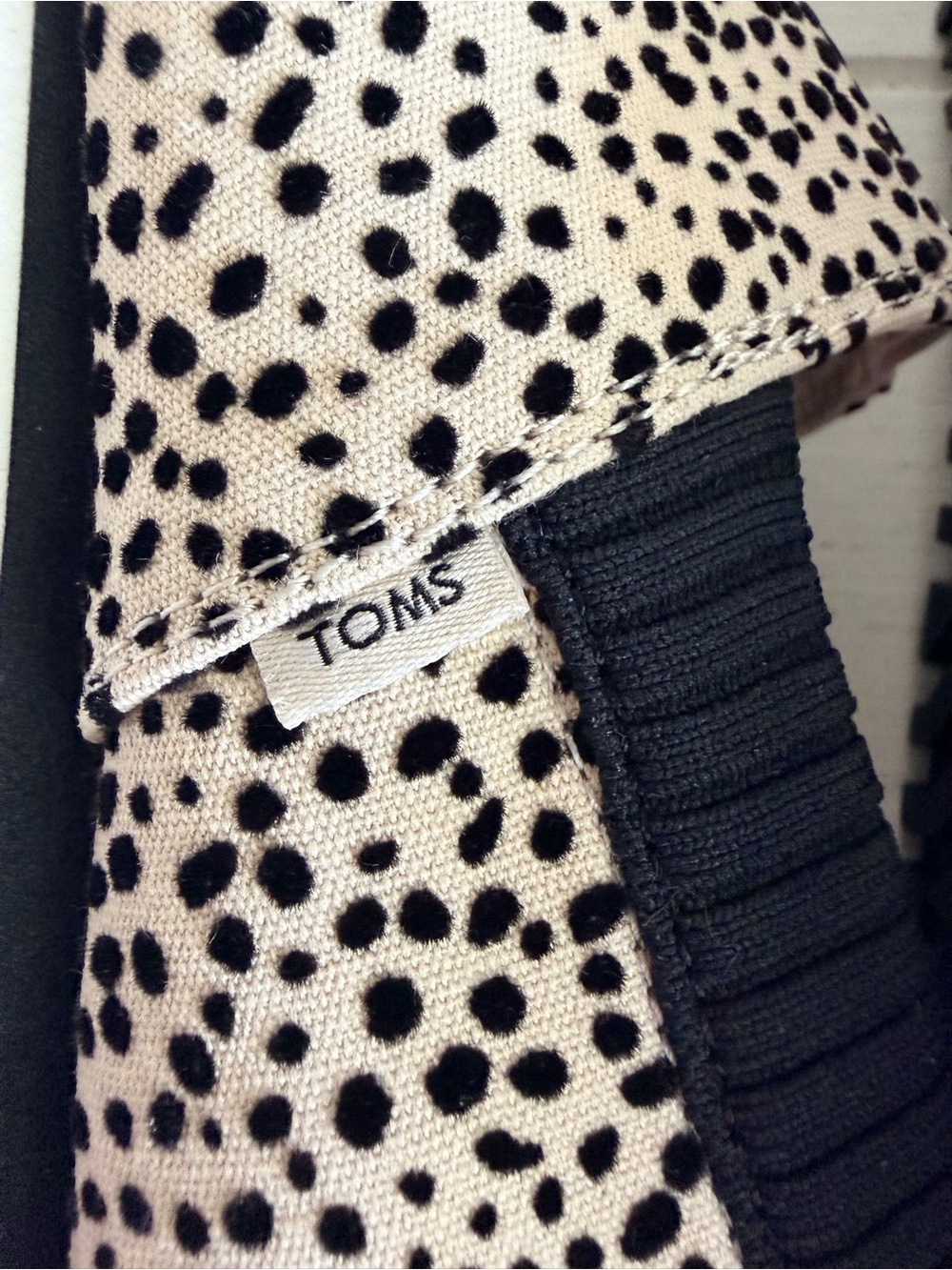 TOMS Alpargata Resident 2.0 Slip On Sneakers Cheetah Dot Patterned Size 8 - Picture 9 of 13